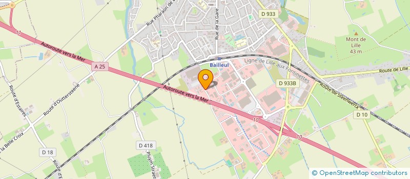 localisation de l'entreprise JAPP & CO  BAILLEUL