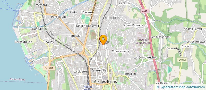 localisation de l'entreprise JAPPS  AIX-LES-BAINS