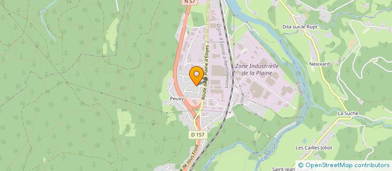 localisation de l'entreprise JAPPY DE LA TOUR DE MILANDRE  SAINT-NABORD