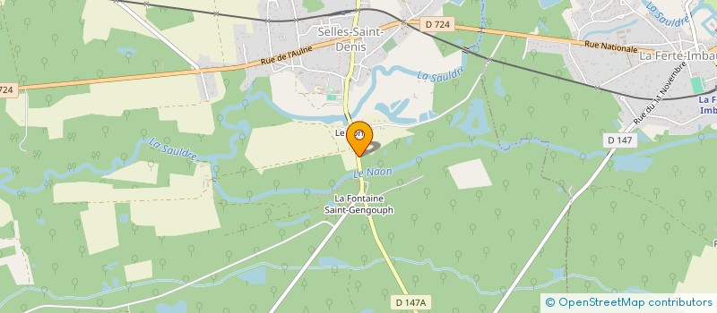 localisation de l'entreprise JAPY COMPANY  SELLES-SAINT-DENIS