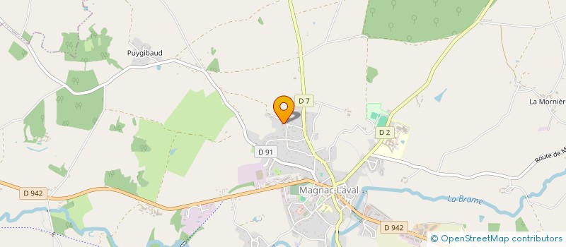 localisation de l'entreprise JAQAMI  MAGNAC-LAVAL