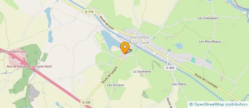 localisation de l'entreprise JAQUES MICKAEL  PIERREFITTE-SUR-LOIRE