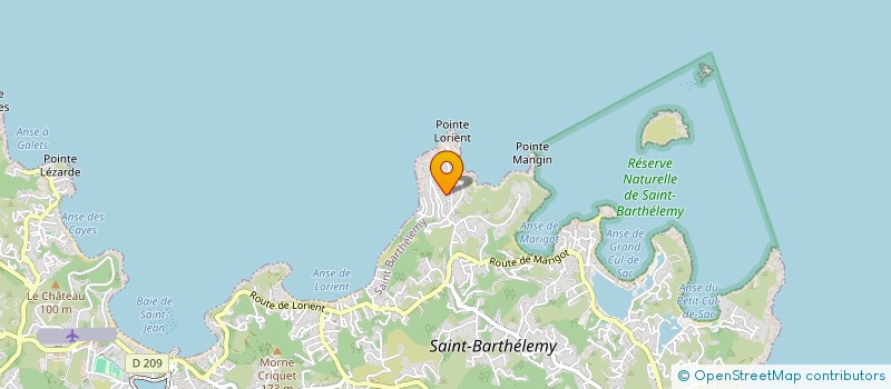 localisation de l'entreprise JAR à SAINT BARTHELEMY