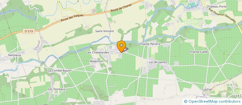 localisation de l'entreprise JAR  BOUGE-CHAMBALUD