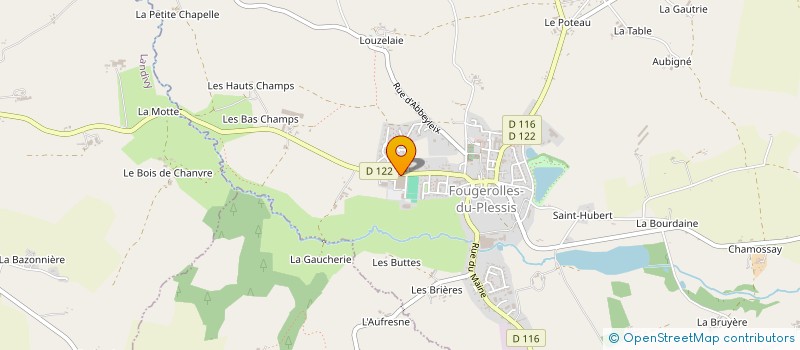 localisation de l'entreprise JAR INTERNATIONAL à FOUGEROLLES-DU-PLESSIS