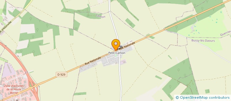 localisation de l'entreprise JAR STOCK 80  CAMON