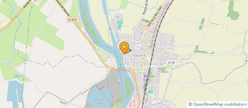 localisation de l'entreprise JARA  SEURRE