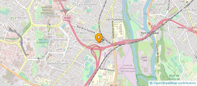 localisation de l'entreprise JARA METALLIER à TOULOUSE