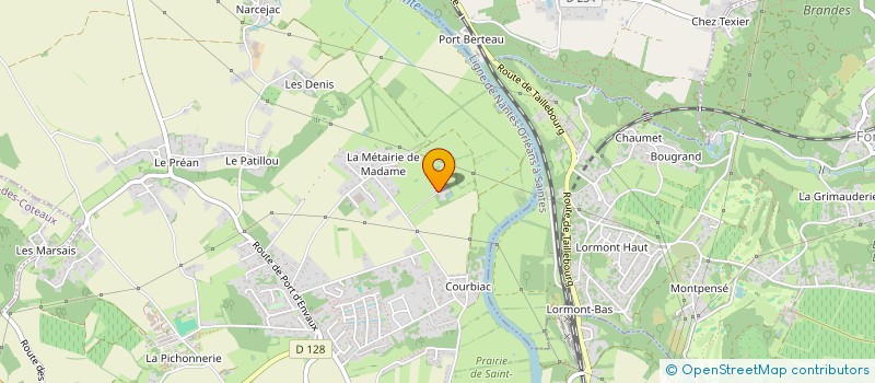 localisation de l'entreprise JARAMA  SAINTES