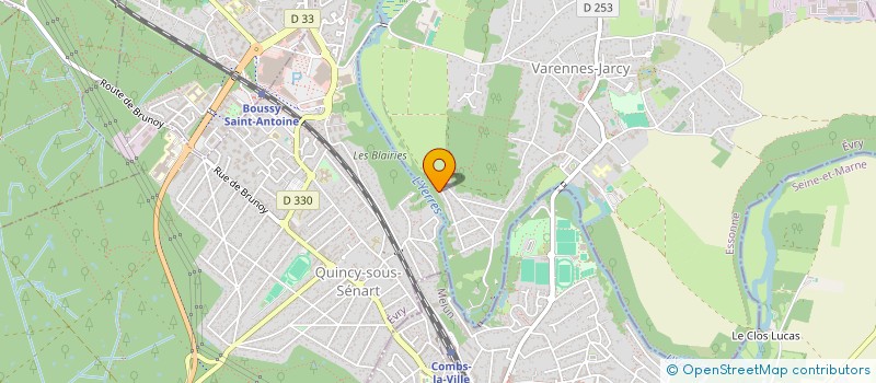 localisation de l'entreprise JARCY  VARENNES-JARCY