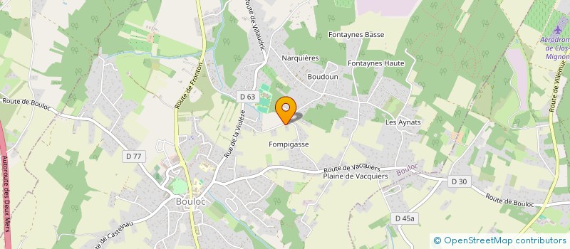 localisation de l'entreprise JARD  BOULOC