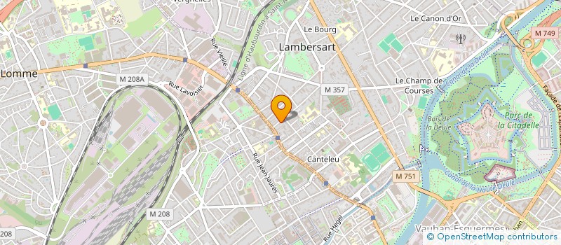 localisation de l'entreprise JARD'IMAGE à LAMBERSART