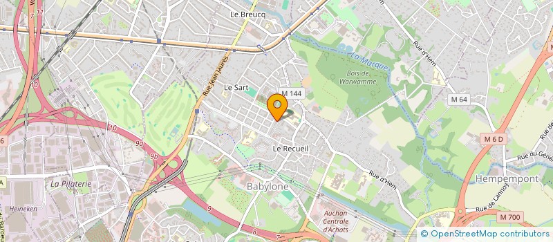 localisation de l'entreprise JARD'IMPEC à VILLENEUVE-D'ASCQ