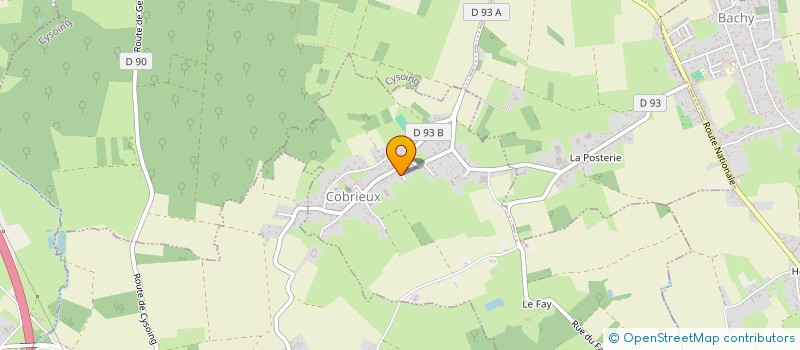 localisation de l'entreprise JARD' IN SITU à COBRIEUX
