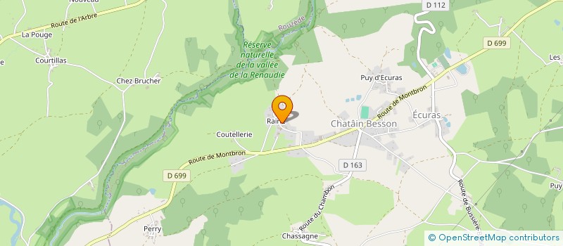 localisation de l'entreprise JARD' INTERIEUR à ECURAS