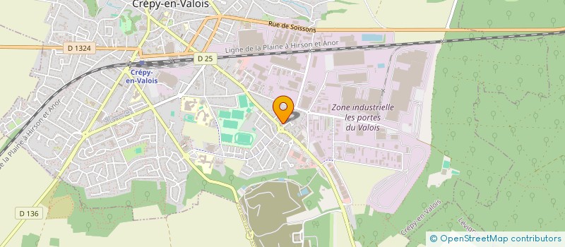 localisation de l'entreprise JARDEC à CREPY-EN-VALOIS