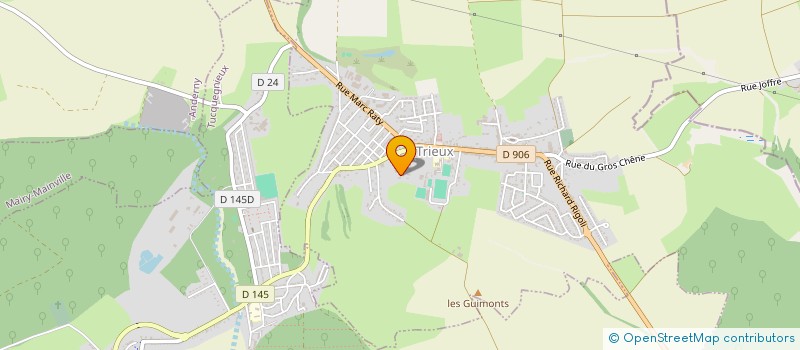 localisation de l'entreprise JARDECO TRIEUX  TRIEUX