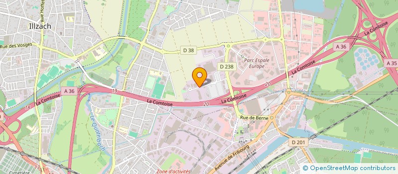 localisation de l'entreprise JARDEL MC  SAUSHEIM