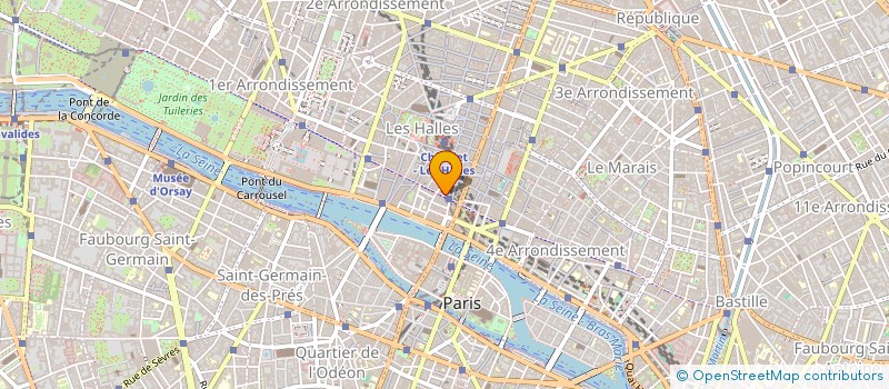 localisation de l'entreprise JARDENVILLE à PARIS