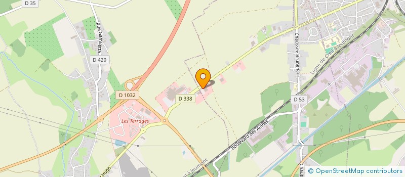 localisation de l'entreprise JARDI'AISNE  CONDREN