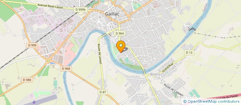 localisation de l'entreprise JARDI ALBI  GAILLAC