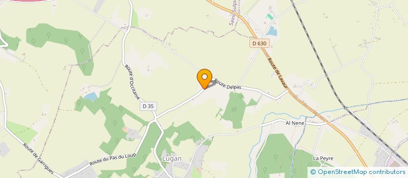 localisation de l'entreprise JARDI BRICO SERVICES à LUGAN