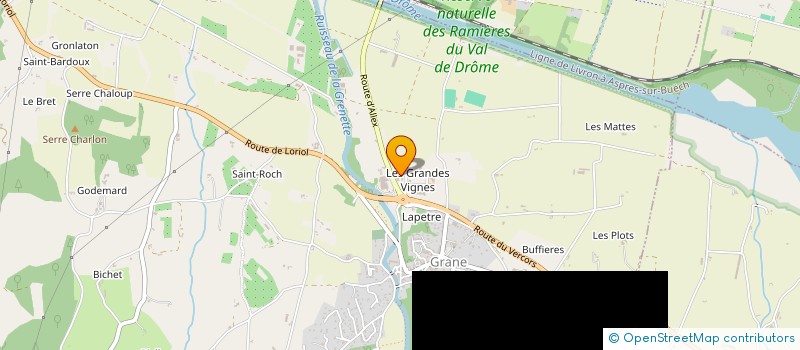 localisation de l'entreprise JARDI'CONSEIL  GRANE