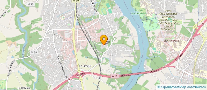 localisation de l'entreprise JARDI ERDRE à CHAPELLE-SUR-ERDRE (LA)