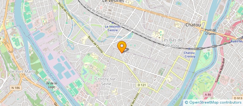 localisation de l'entreprise JARDI'GOLD à CROISSY-SUR-SEINE