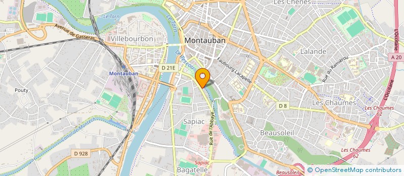 localisation de l'entreprise JARDI MONTAUBAN  MONTAUBAN