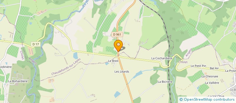 localisation de l'entreprise JARDI-PHIL  CHAUDEFONDS-SUR-LAYON