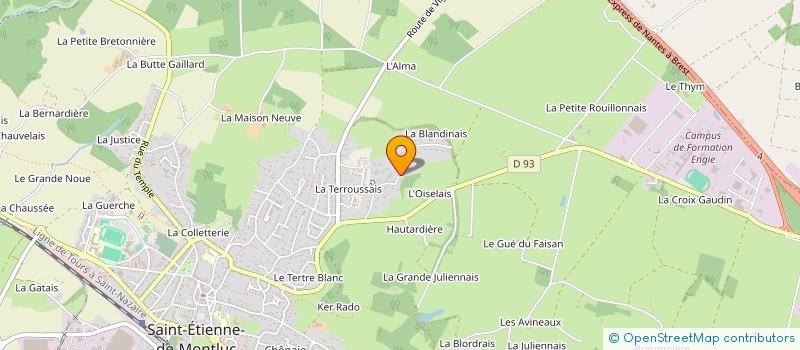 localisation de l'entreprise JARDI SCOOT  SAINT-ETIENNE-DE-MONTLUC