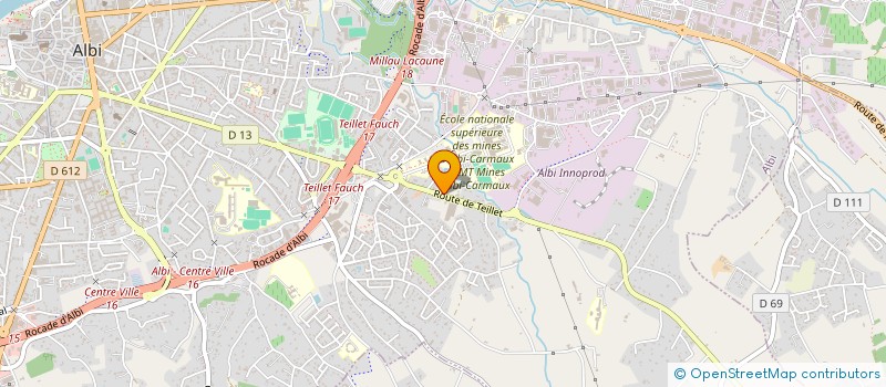 localisation de l'entreprise JARDI SERVICES à ALBI