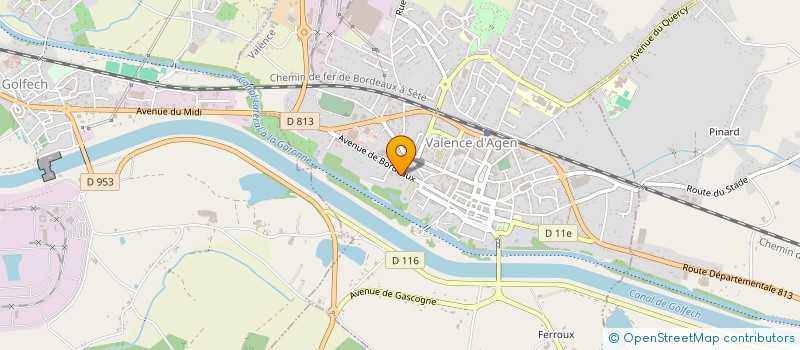 localisation de l'entreprise JARDI VALENCE à VALENCE