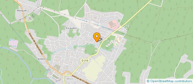 localisation de l'entreprise JARDI VERT MOTOCULTURE  MIOS