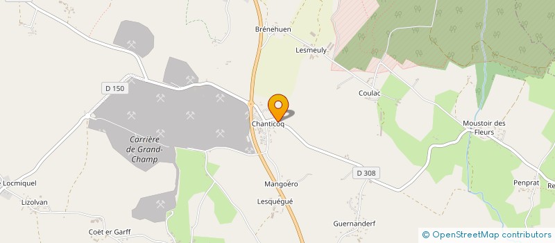 localisation de l'entreprise JARDIBAT à GRAND-CHAMP