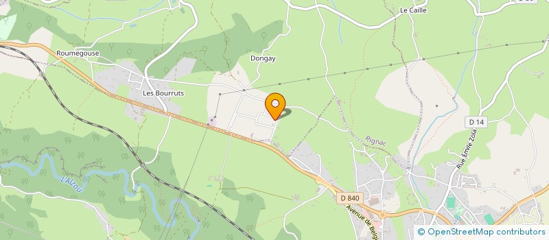 localisation de l'entreprise JARDICAUSSE  MONTVALENT