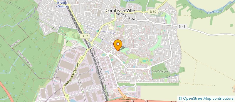 localisation de l'entreprise JARDICOMBS  COMBS-LA-VILLE