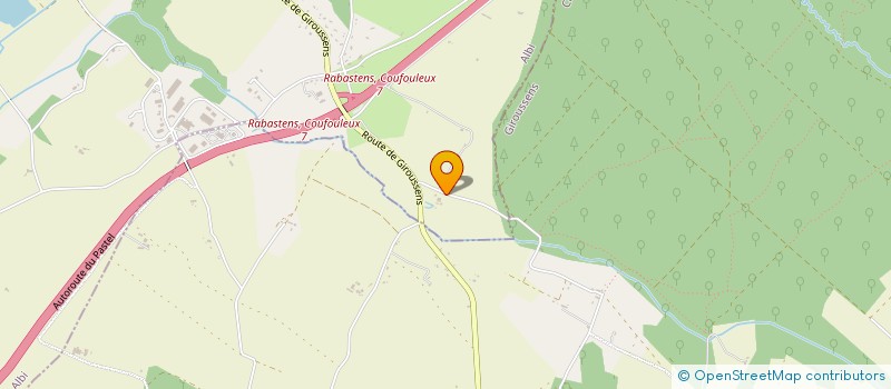 localisation de l'entreprise JARDIEURO  COUFOULEUX