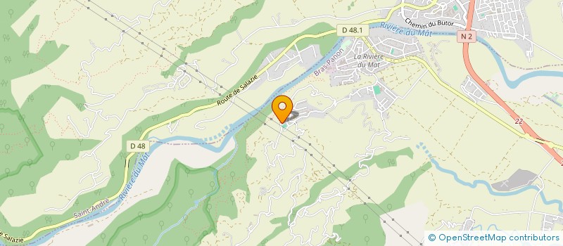 localisation de l'entreprise JARDIN  BRAS-PANON