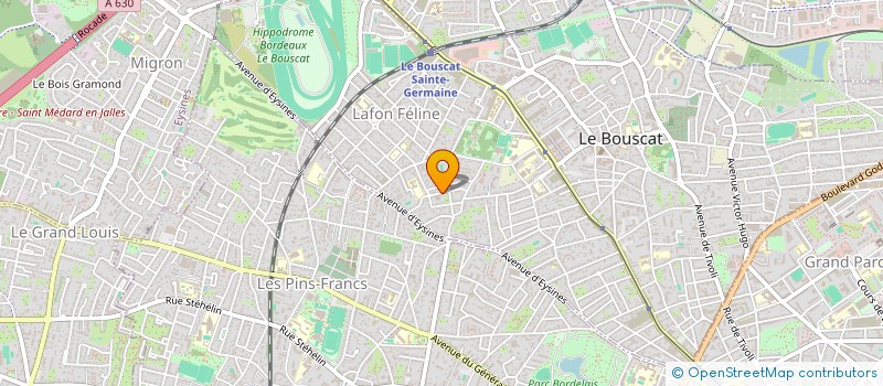 localisation de l'entreprise JARDIN A LA CARTE à LE BOUSCAT