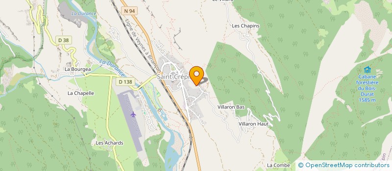 localisation de l'entreprise JARDIN ALIAT  SAINT-CREPIN