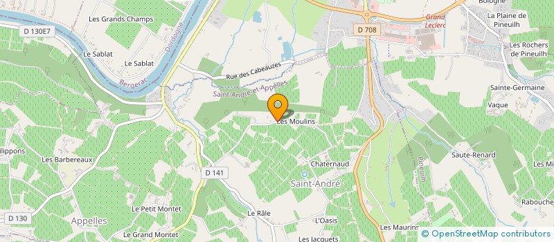 localisation de l'entreprise JARDIN ANDRESIEN  SAINT-ANDRE-ET-APPELLES