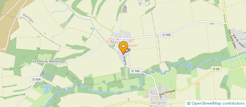 localisation de l'entreprise JARDIN ASTRAL  MASSIGES