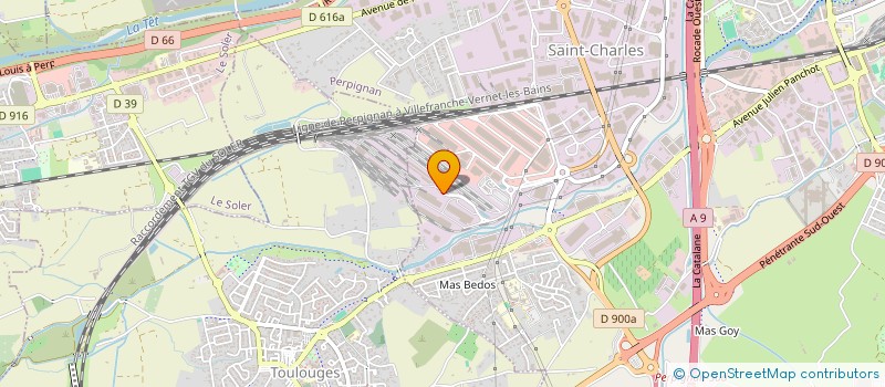 localisation de l'entreprise JARDIN ATLANTIQUE IMPORT EXPORT  PERPIGNAN