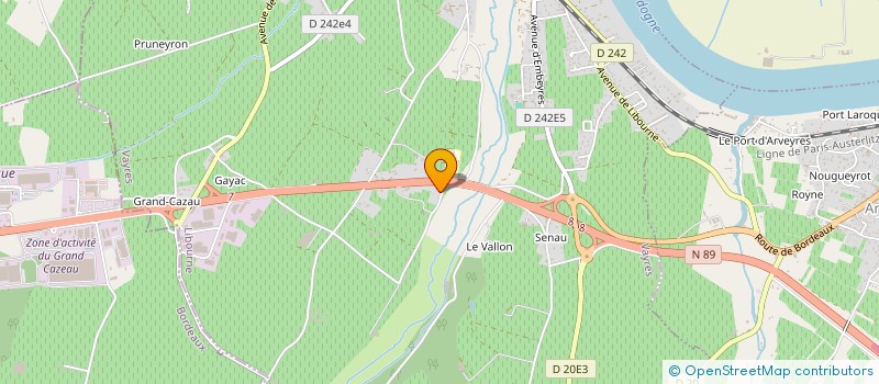 localisation de l'entreprise JARDIN BATI RENOV CONSEILS à VAYRES