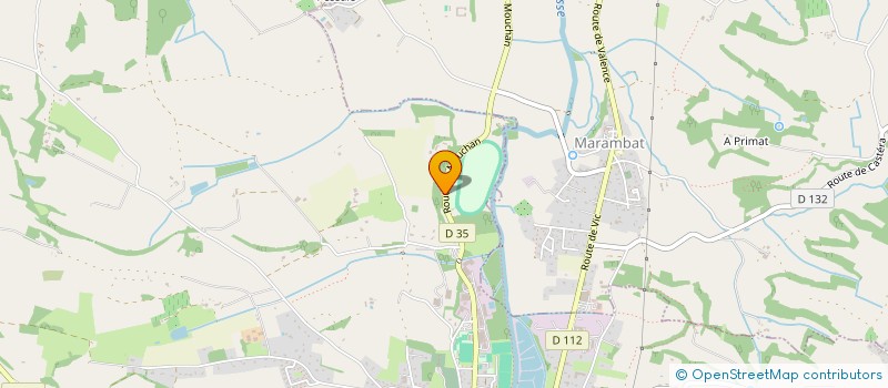 localisation de l'entreprise JARDIN BOHEME  MIRANDE