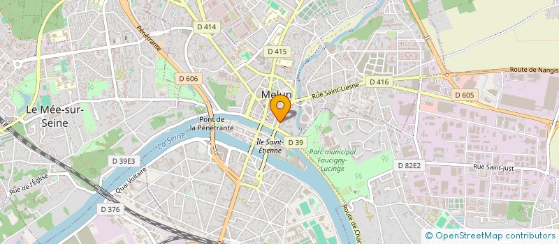 localisation de l'entreprise JARDIN BOTANIQUE à MELUN