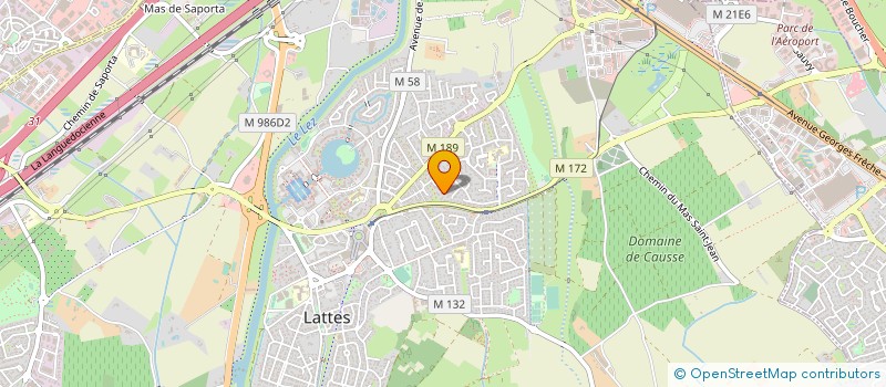 localisation de l'entreprise JARDIN D'AUTREFOIS à LATTES