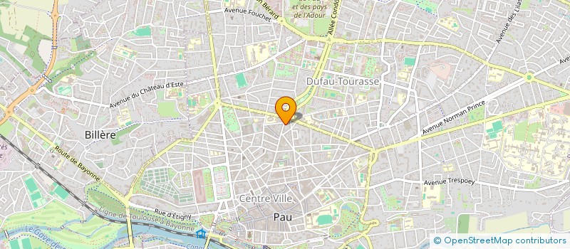 localisation de l'entreprise JARDIN D'EDEN à PAU
